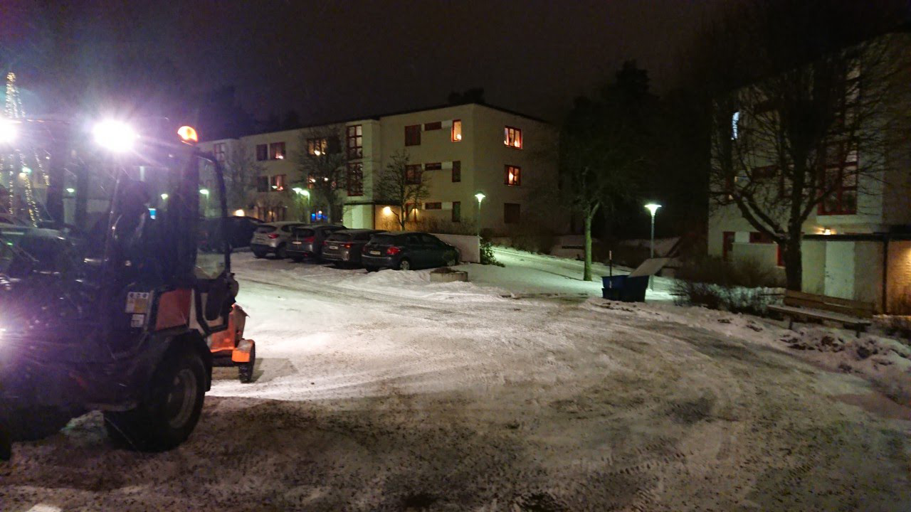 Snöröjning Farsta Strand