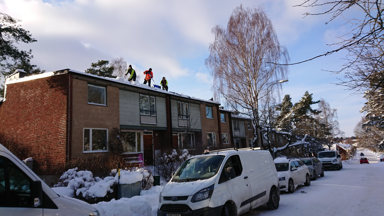 Takskottning Kärrtorp